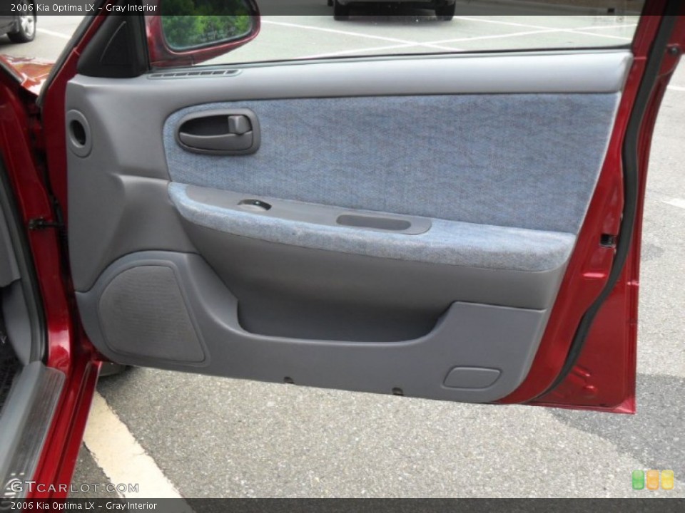 Gray Interior Door Panel for the 2006 Kia Optima LX #52943391