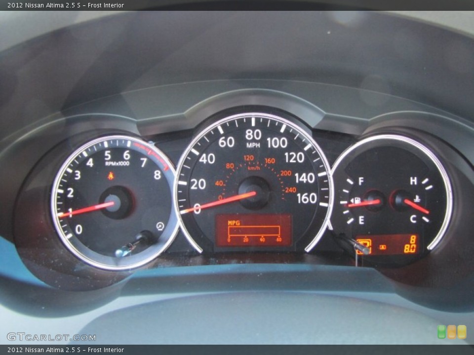 Frost Interior Gauges for the 2012 Nissan Altima 2.5 S #52943421