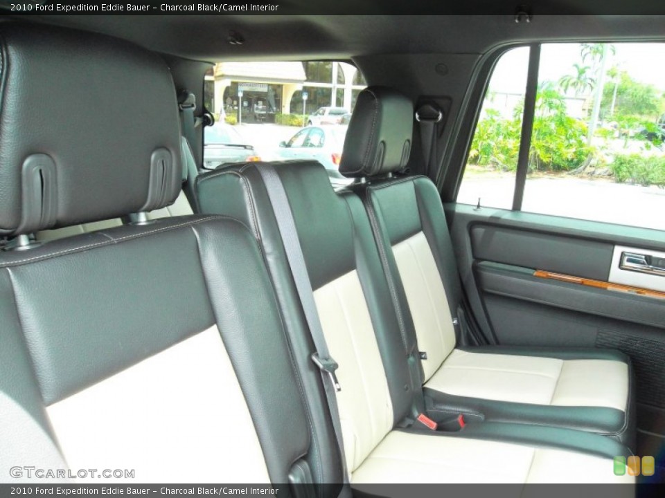 Charcoal Black/Camel Interior Photo for the 2010 Ford Expedition Eddie Bauer #52943961