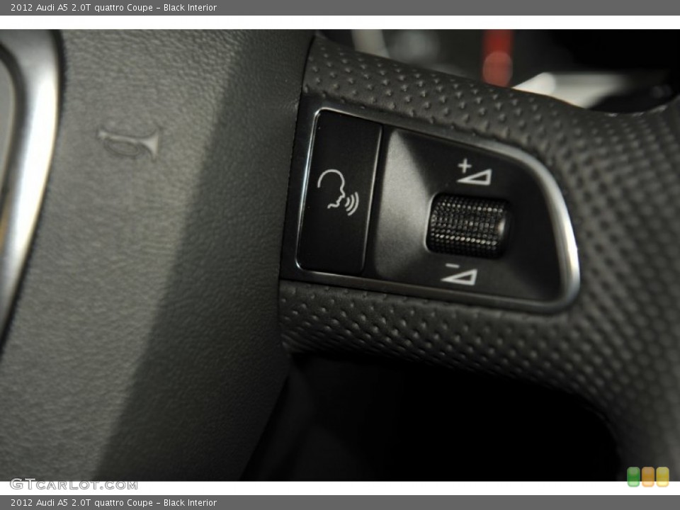 Black Interior Controls for the 2012 Audi A5 2.0T quattro Coupe #52945314