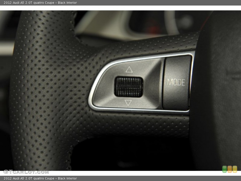 Black Interior Controls for the 2012 Audi A5 2.0T quattro Coupe #52945329
