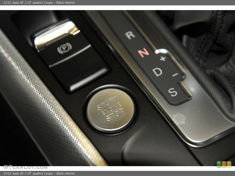 Black Interior Controls for the 2012 Audi A5 2.0T quattro Coupe #52946238