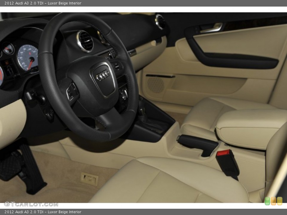 Luxor Beige Interior Photo for the 2012 Audi A3 2.0 TDI #52947477