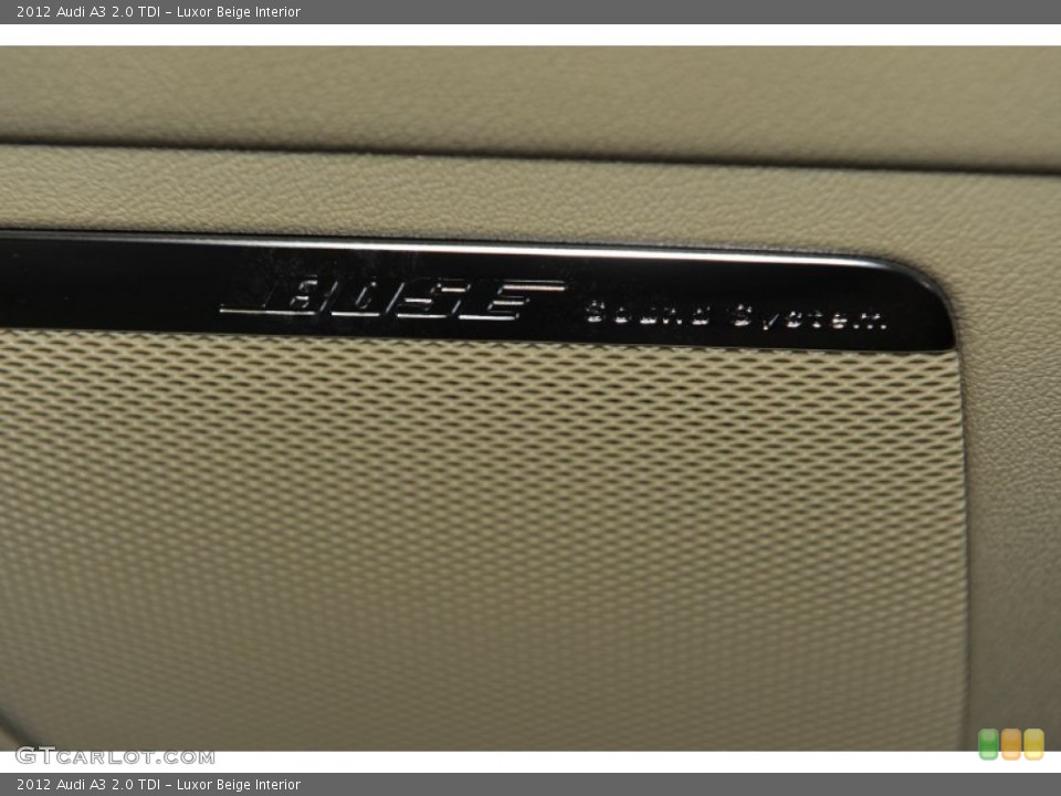 Luxor Beige Interior Audio System for the 2012 Audi A3 2.0 TDI #52947507