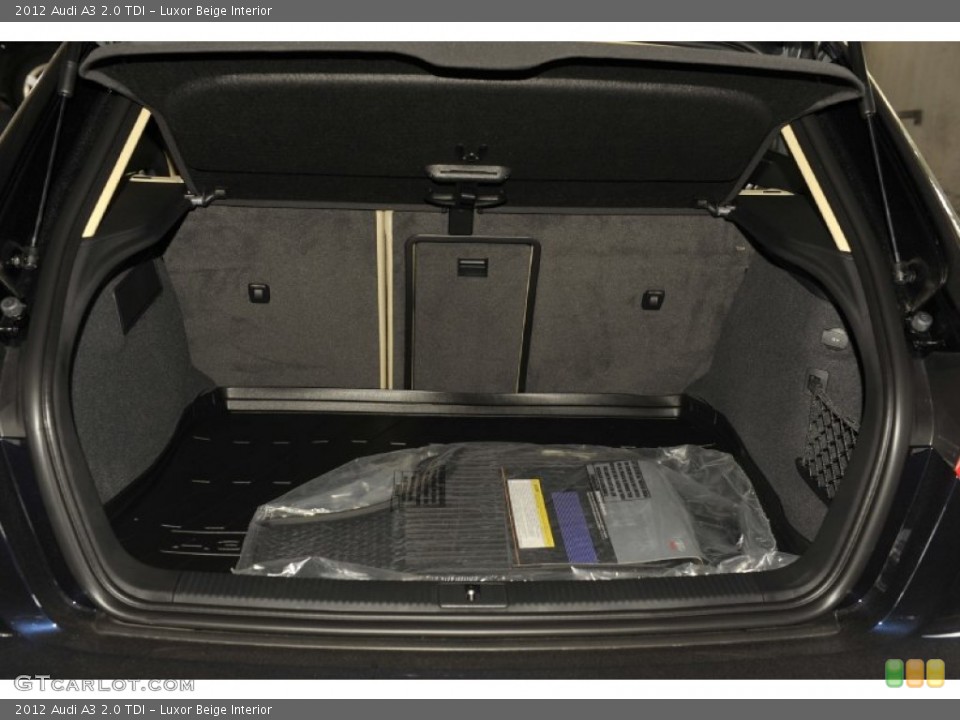 Luxor Beige Interior Trunk for the 2012 Audi A3 2.0 TDI #52947708