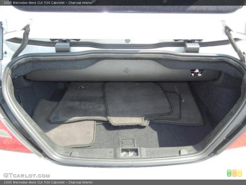 Charcoal Interior Trunk for the 2005 Mercedes-Benz CLK 500 Cabriolet #52947837