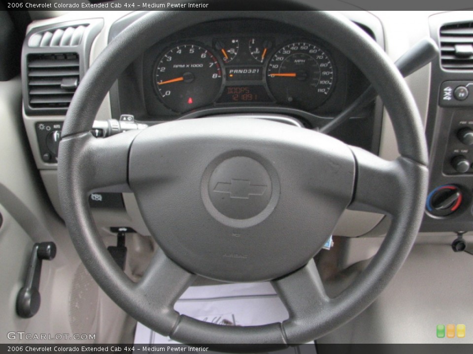 Medium Pewter Interior Steering Wheel for the 2006 Chevrolet Colorado Extended Cab 4x4 #52948005