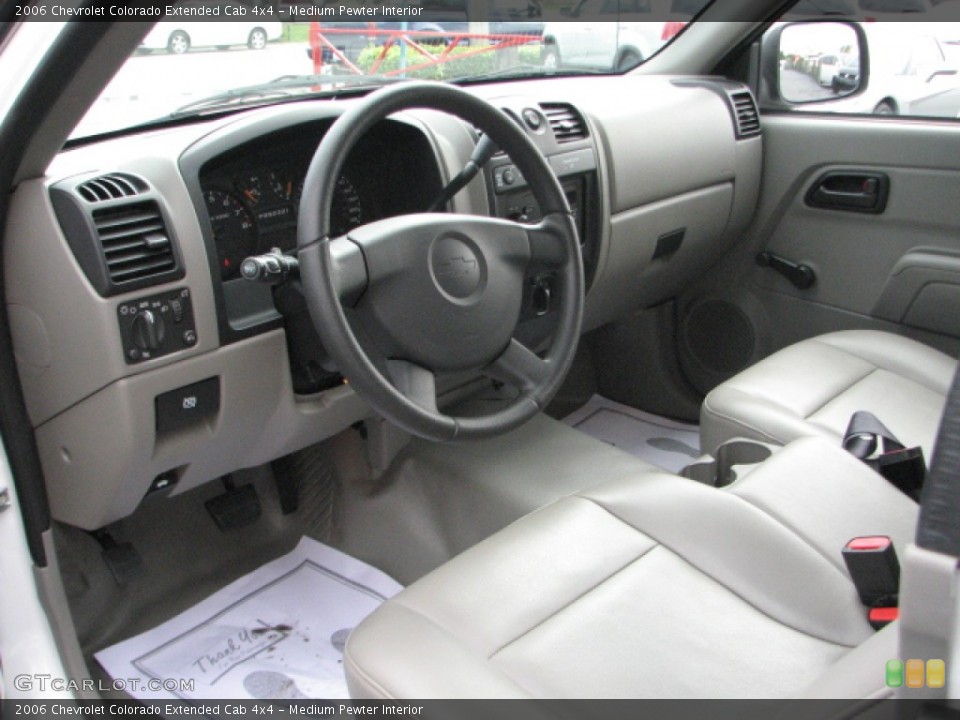 Medium Pewter Interior Prime Interior for the 2006 Chevrolet Colorado Extended Cab 4x4 #52948059