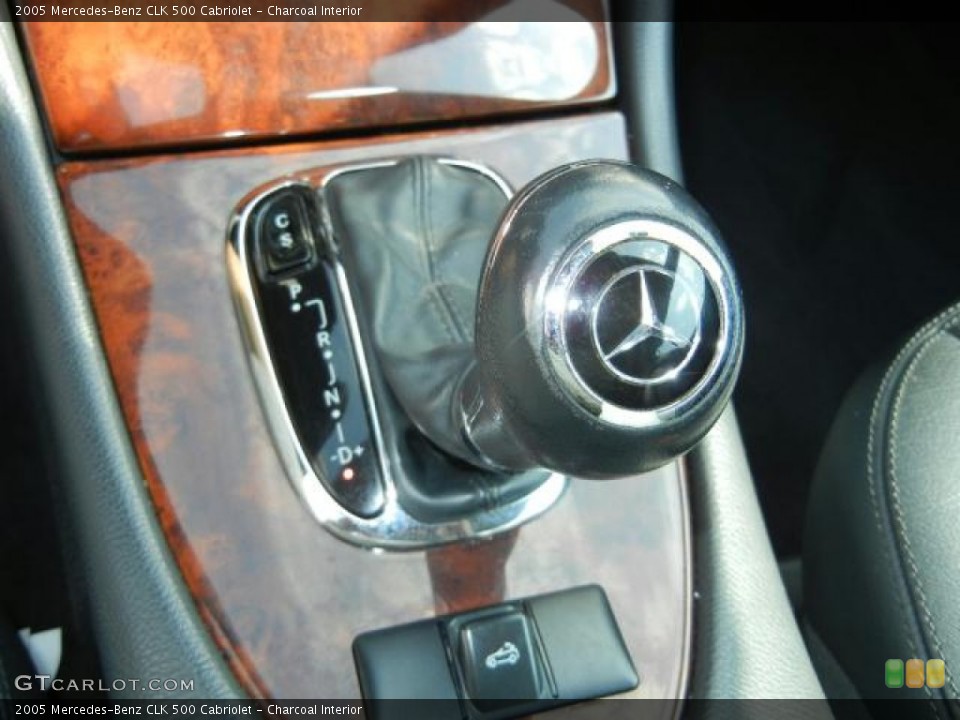 Charcoal Interior Transmission for the 2005 Mercedes-Benz CLK 500 Cabriolet #52948068