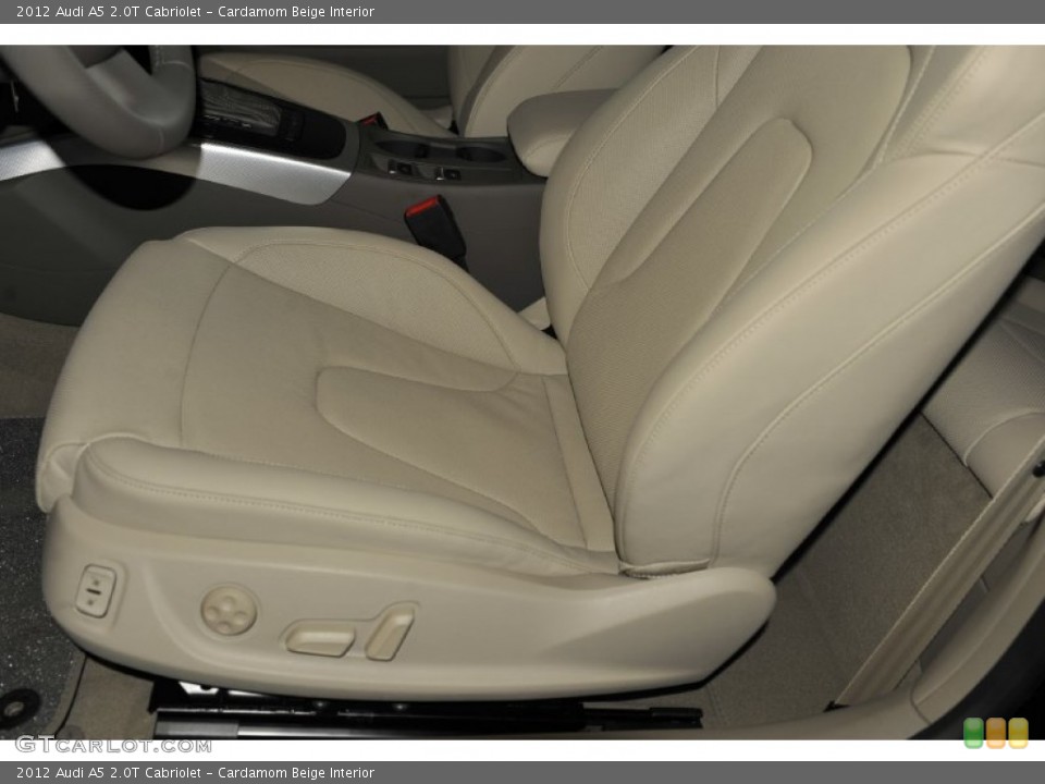 Cardamom Beige Interior Photo for the 2012 Audi A5 2.0T Cabriolet #52948449