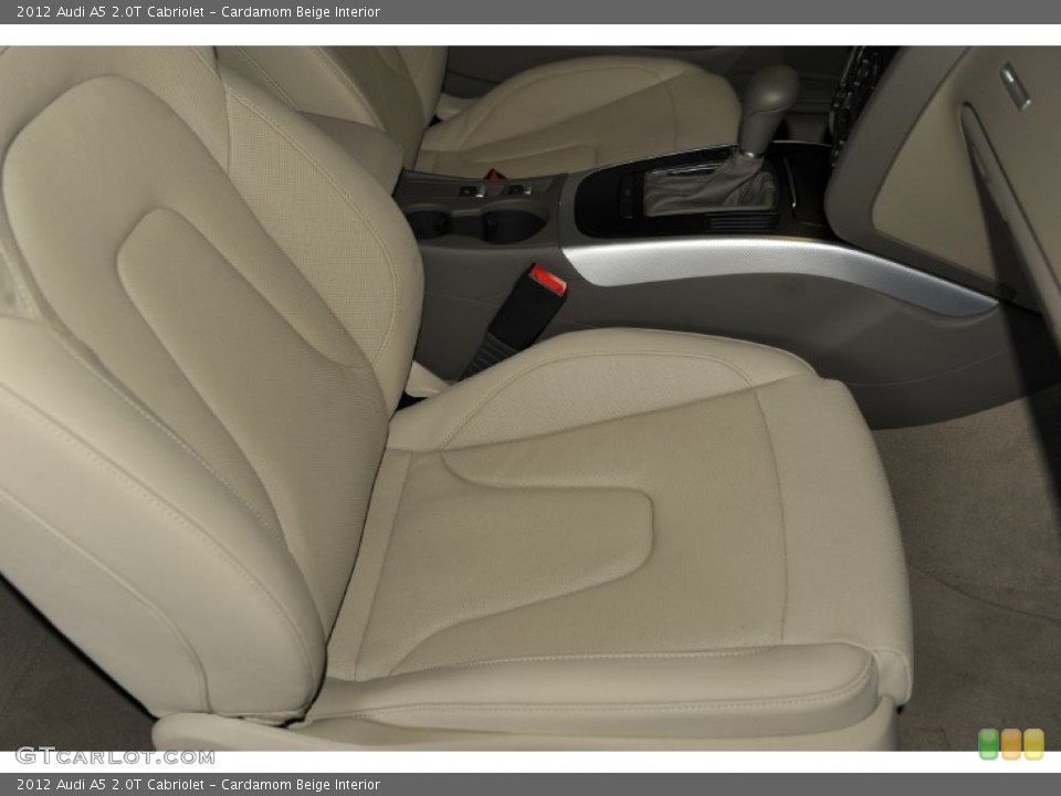 Cardamom Beige Interior Photo for the 2012 Audi A5 2.0T Cabriolet #52948710