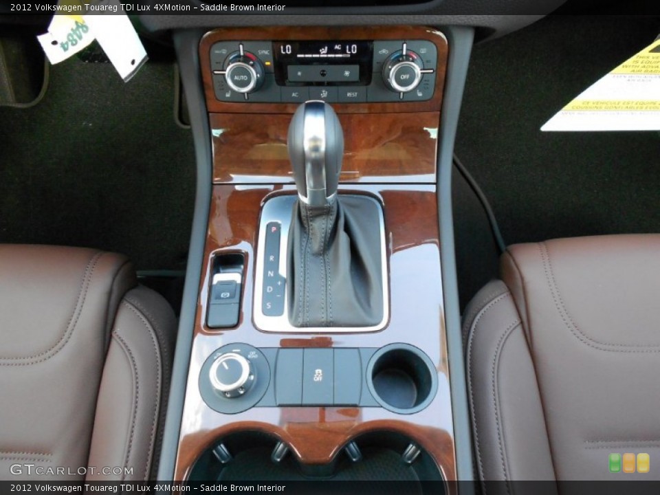 Saddle Brown Interior Transmission for the 2012 Volkswagen Touareg TDI Lux 4XMotion #52948776