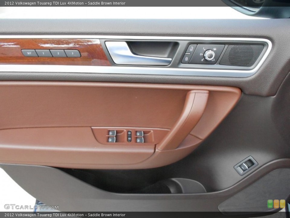Saddle Brown Interior Door Panel for the 2012 Volkswagen Touareg TDI Lux 4XMotion #52948821