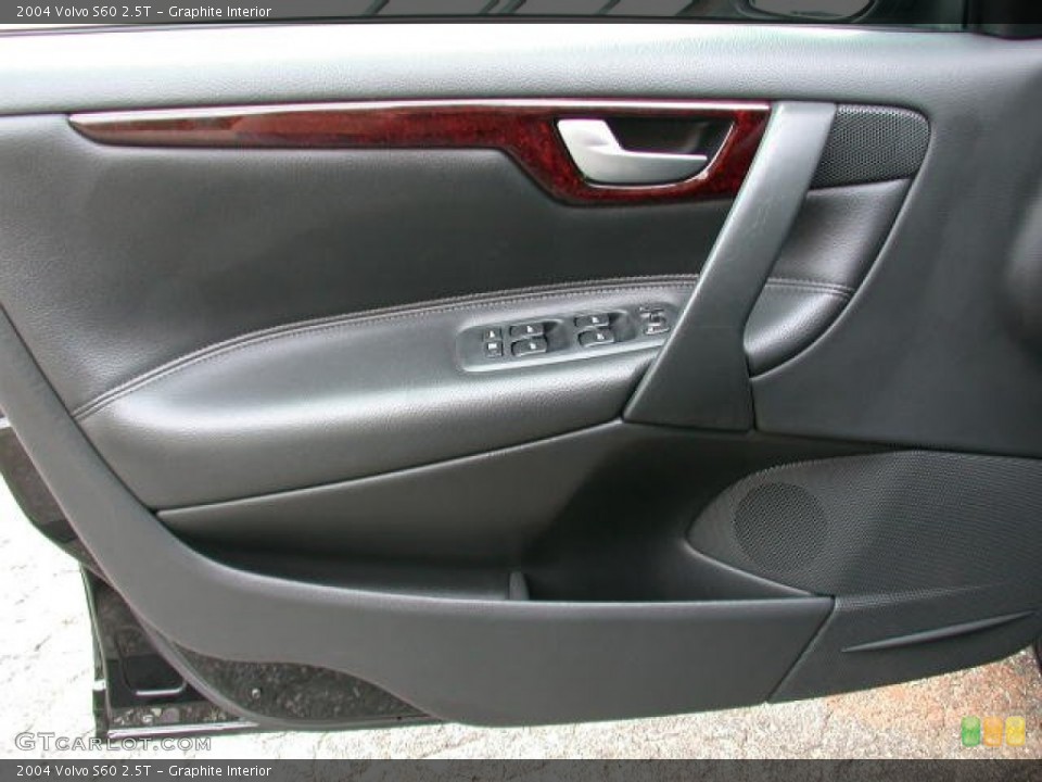 Graphite Interior Door Panel for the 2004 Volvo S60 2.5T #52949355