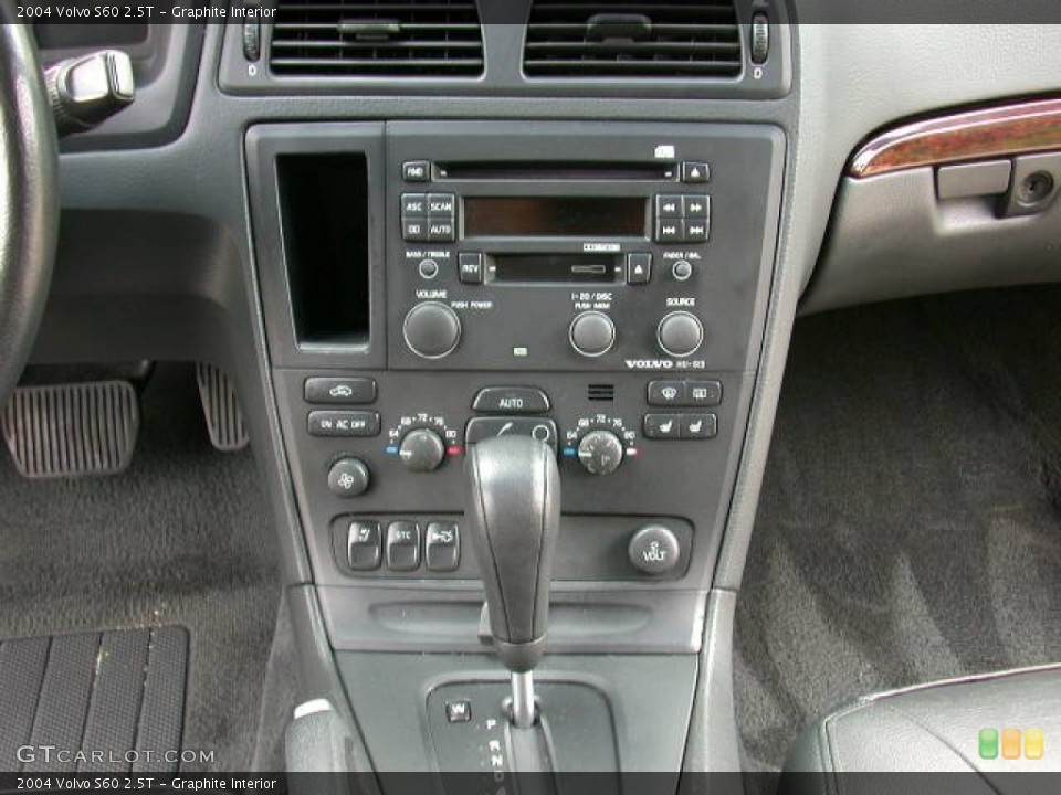 Graphite Interior Controls for the 2004 Volvo S60 2.5T #52949442
