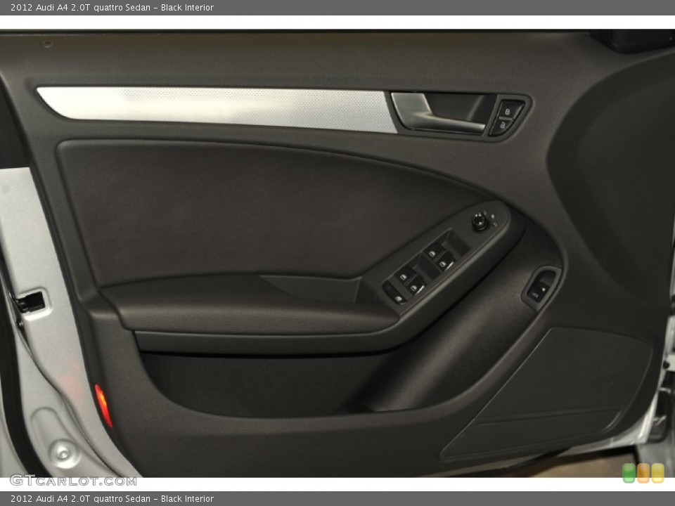 Black Interior Door Panel for the 2012 Audi A4 2.0T quattro Sedan #52949502