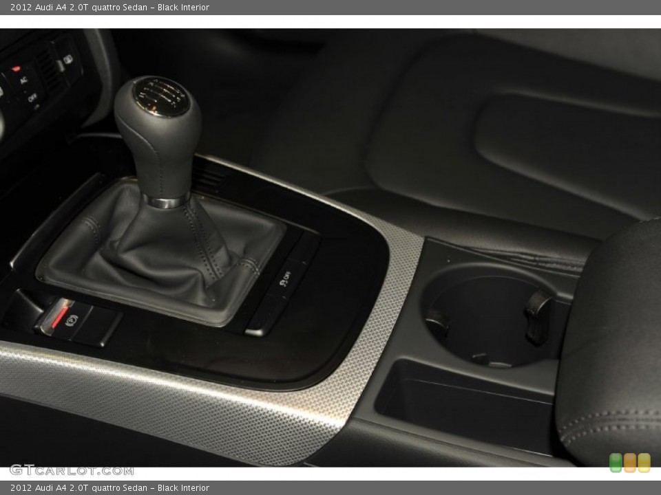 Black Interior Transmission for the 2012 Audi A4 2.0T quattro Sedan #52949553