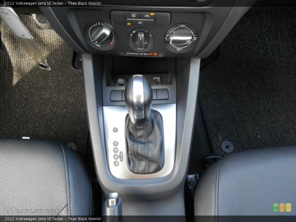 Titan Black Interior Transmission for the 2012 Volkswagen Jetta SE Sedan #52949580