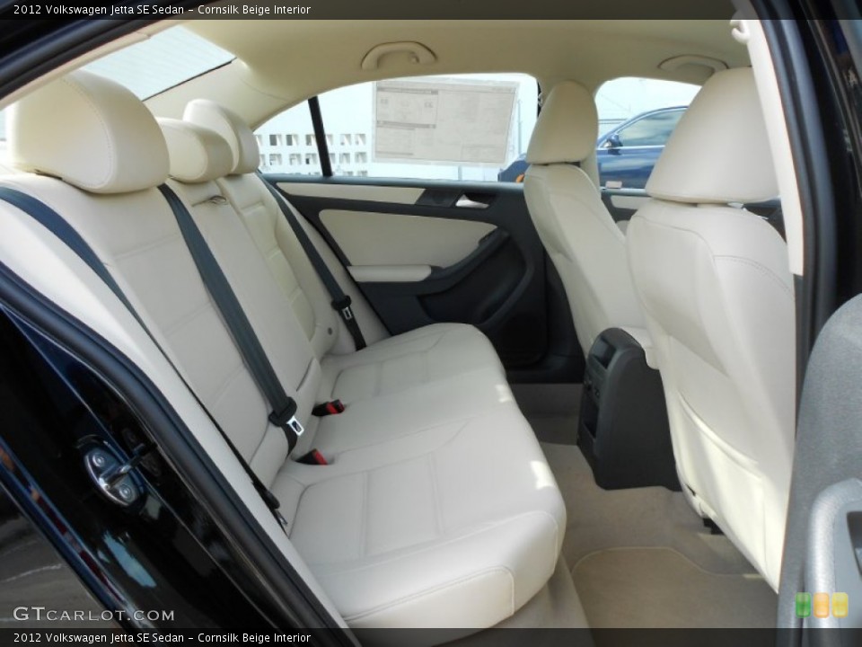Cornsilk Beige Interior Photo for the 2012 Volkswagen Jetta SE Sedan #52949871