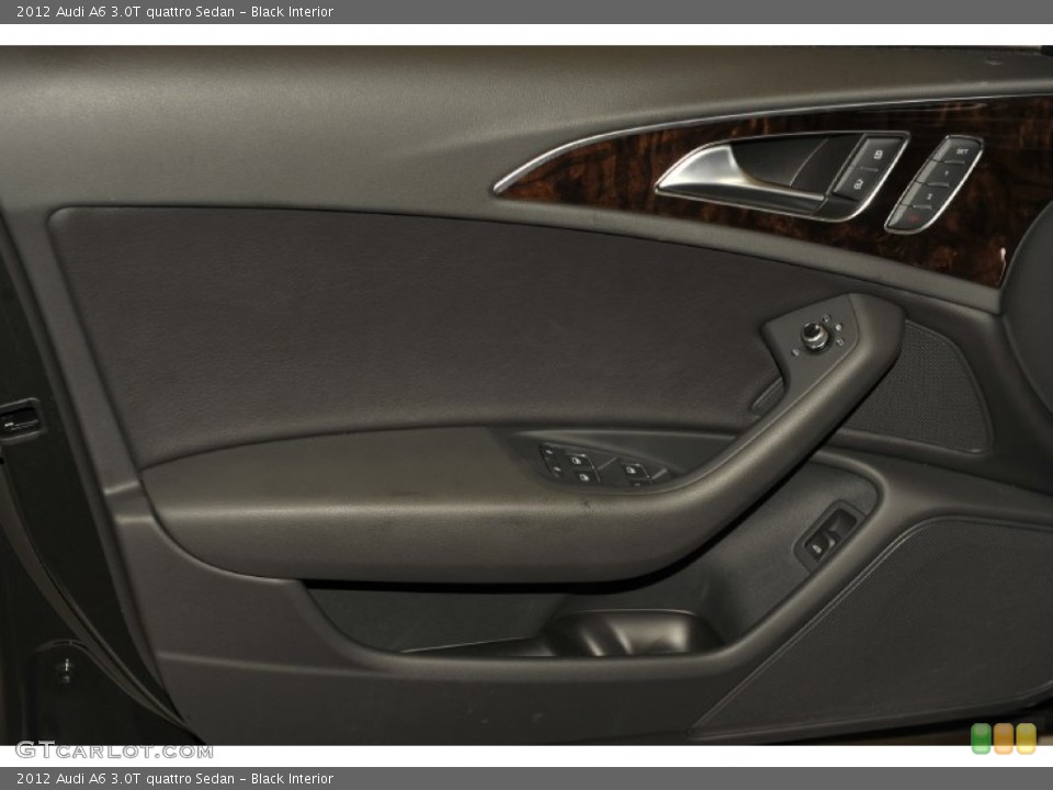 Black Interior Door Panel for the 2012 Audi A6 3.0T quattro Sedan #52949967