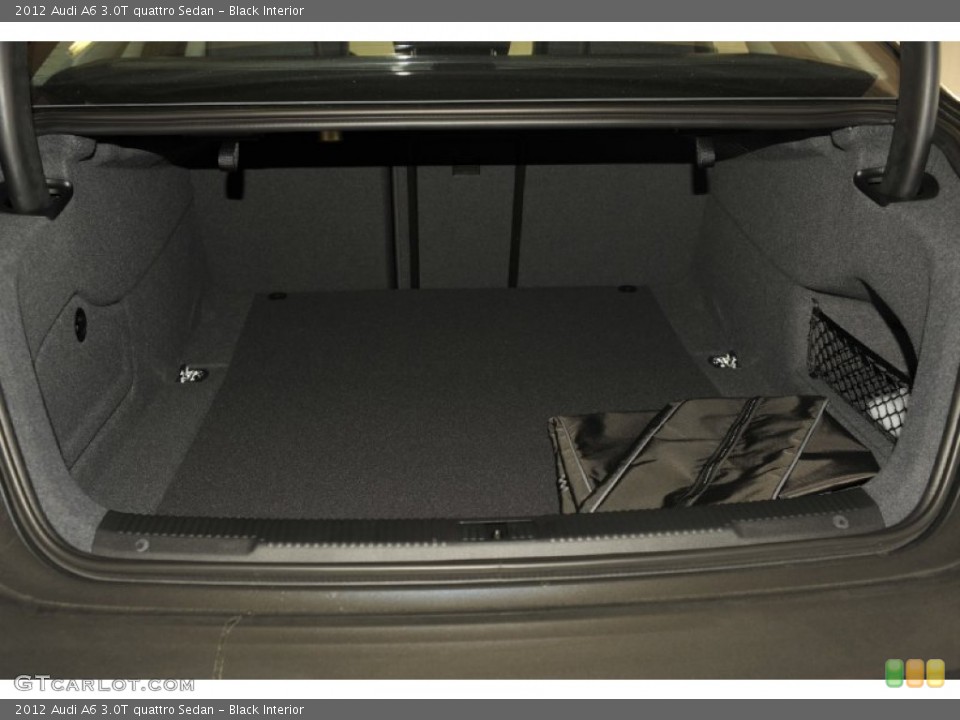 Black Interior Trunk for the 2012 Audi A6 3.0T quattro Sedan #52950232