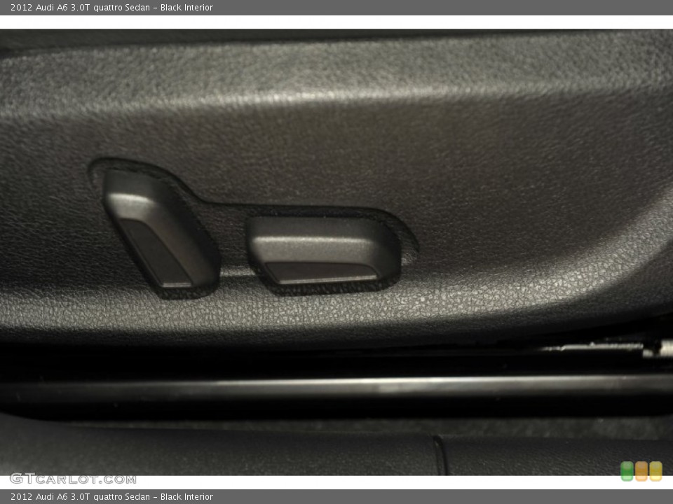 Black Interior Controls for the 2012 Audi A6 3.0T quattro Sedan #52950267