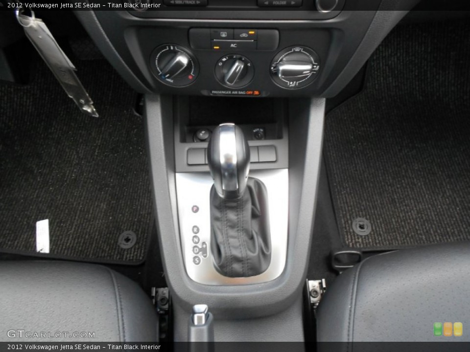 Titan Black Interior Transmission for the 2012 Volkswagen Jetta SE Sedan #52950681