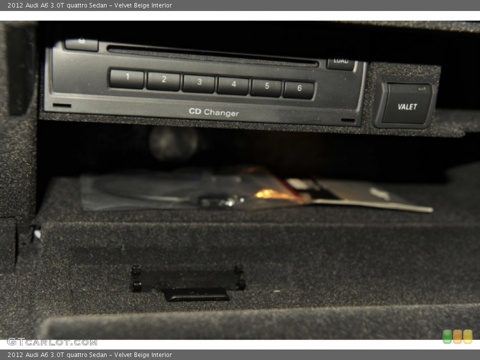 Velvet Beige Interior Audio System for the 2012 Audi A6 3.0T quattro Sedan #52951065
