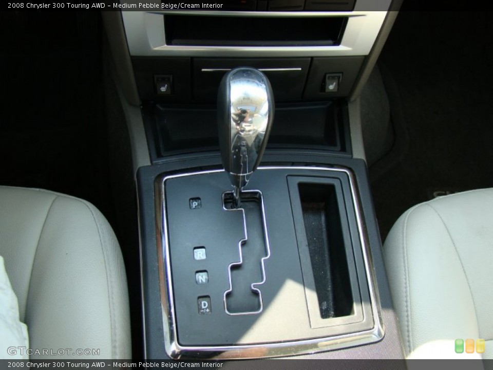 Medium Pebble Beige/Cream Interior Transmission for the 2008 Chrysler 300 Touring AWD #52952100