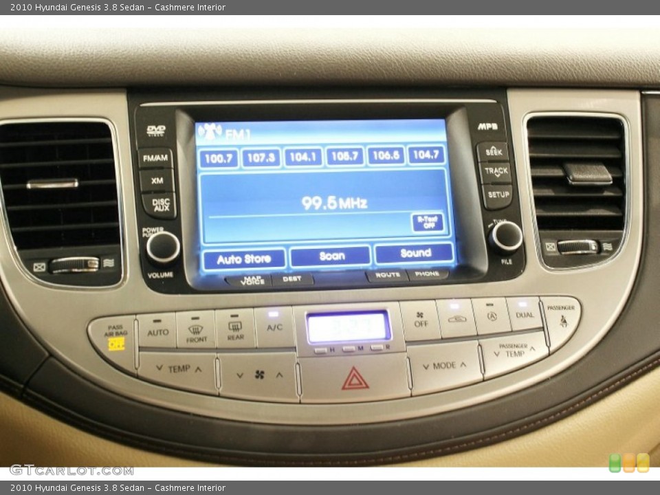 Cashmere Interior Audio System for the 2010 Hyundai Genesis 3.8 Sedan #52952889