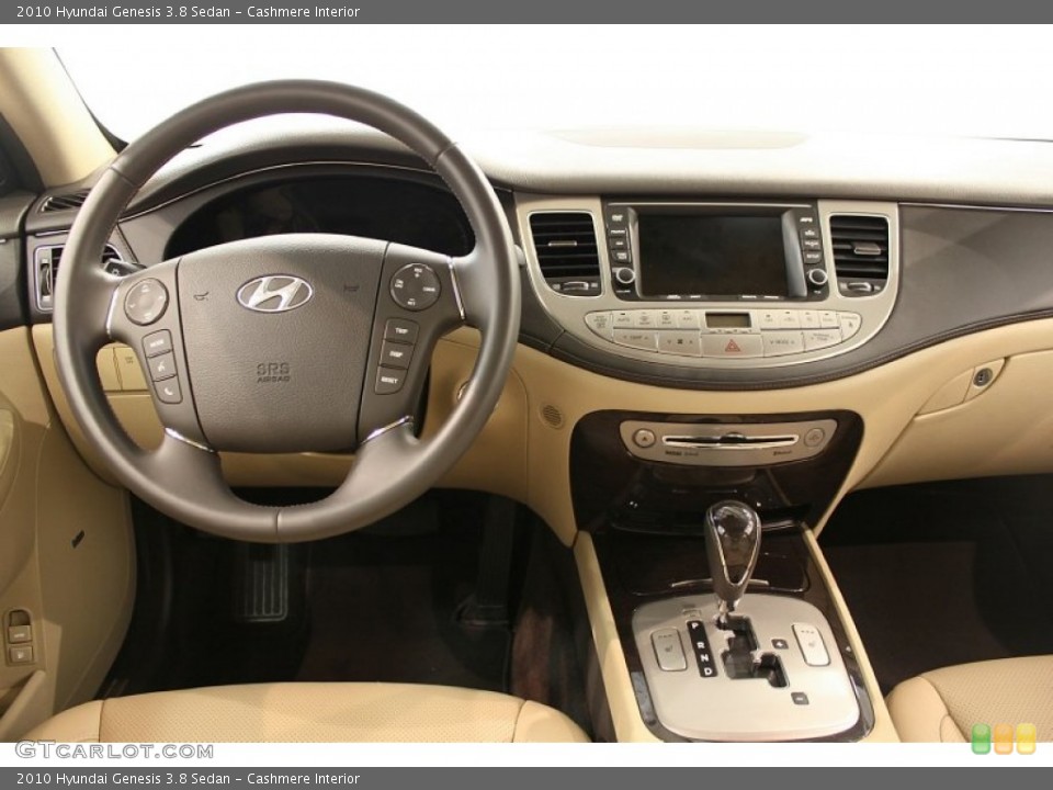 Cashmere Interior Dashboard for the 2010 Hyundai Genesis 3.8 Sedan #52953021