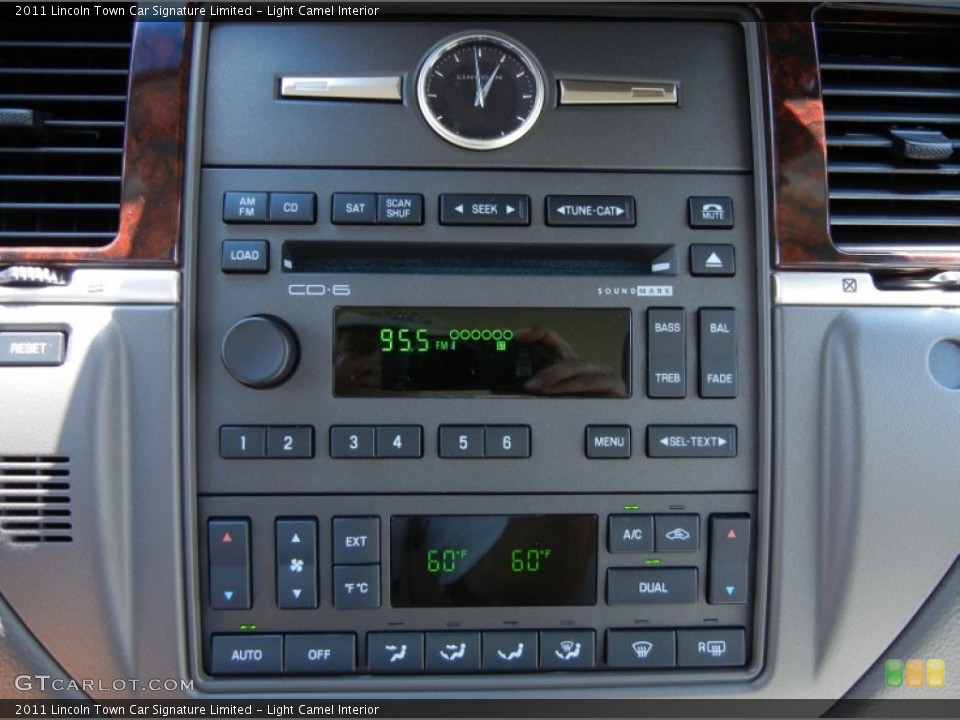 Light Camel Interior Audio System for the 2011 Lincoln Town Car Signature Limited #52953672