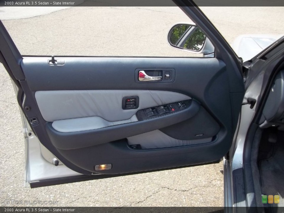 Slate Interior Door Panel for the 2003 Acura RL 3.5 Sedan #52954485