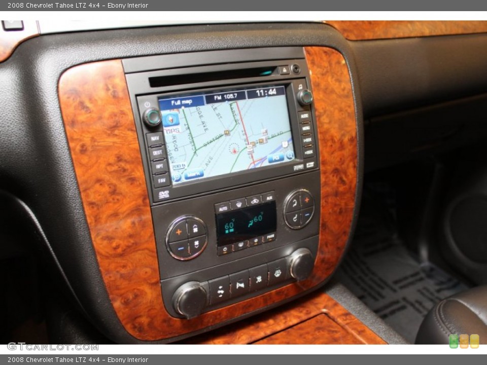 Ebony Interior Navigation for the 2008 Chevrolet Tahoe LTZ 4x4 #52956222