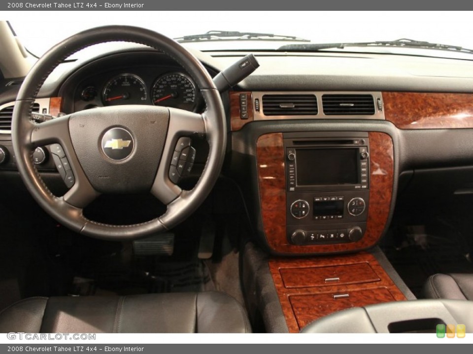 Ebony Interior Dashboard for the 2008 Chevrolet Tahoe LTZ 4x4 #52956372