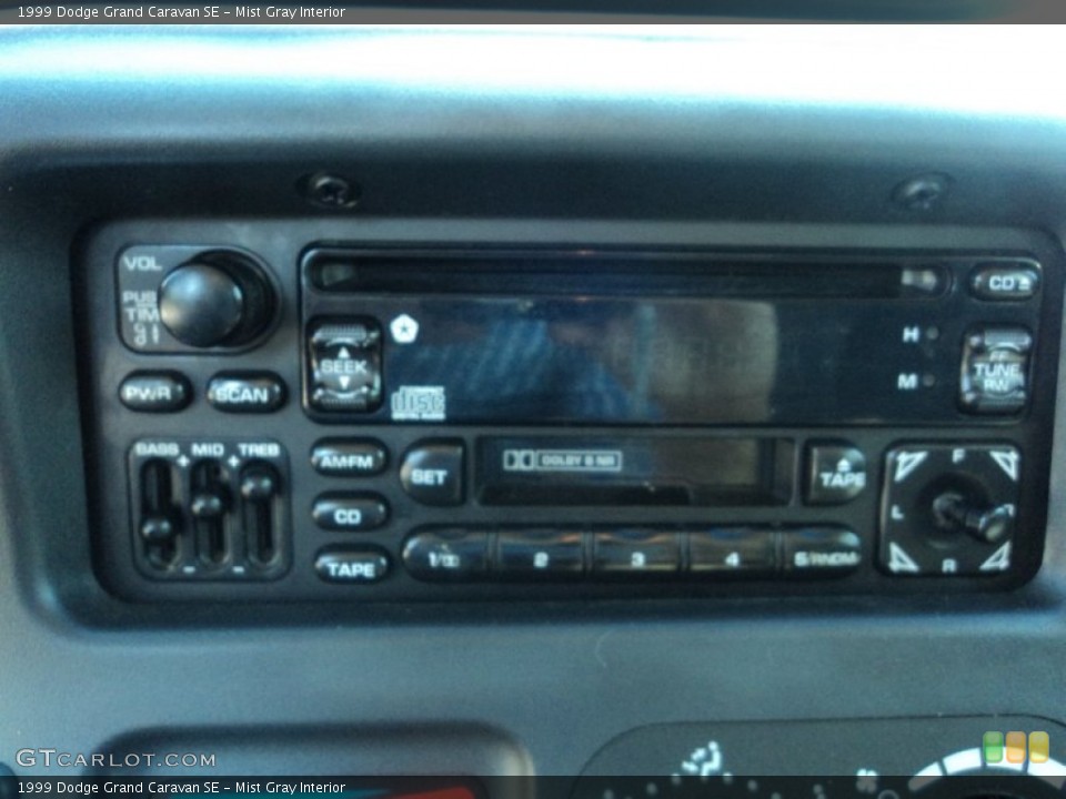 Mist Gray Interior Audio System for the 1999 Dodge Grand Caravan SE #52963023