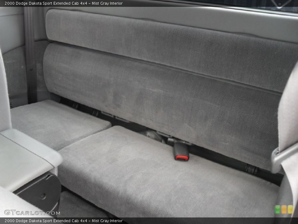 Mist Gray Interior Photo for the 2000 Dodge Dakota Sport Extended Cab 4x4 #52966410