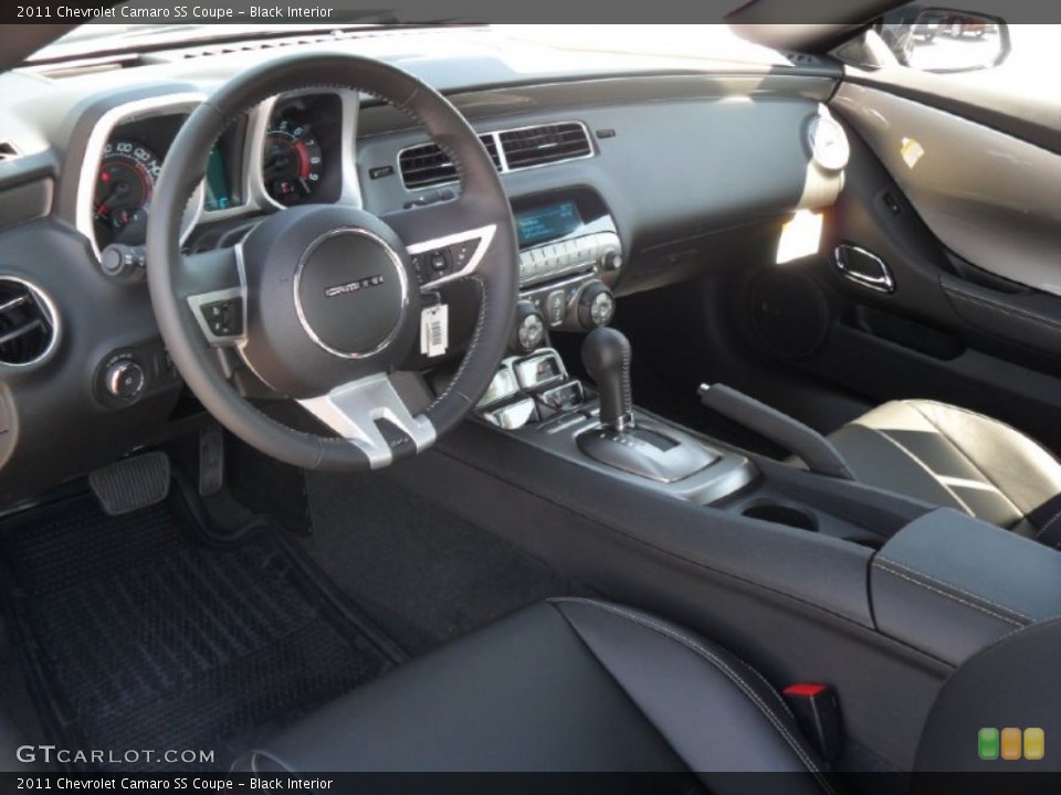 Black Interior Prime Interior for the 2011 Chevrolet Camaro SS Coupe #52967067