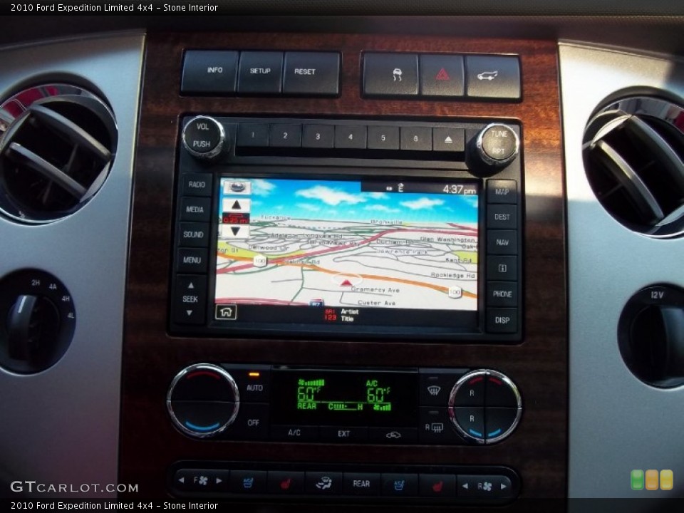 Stone Interior Navigation for the 2010 Ford Expedition Limited 4x4 #52968763