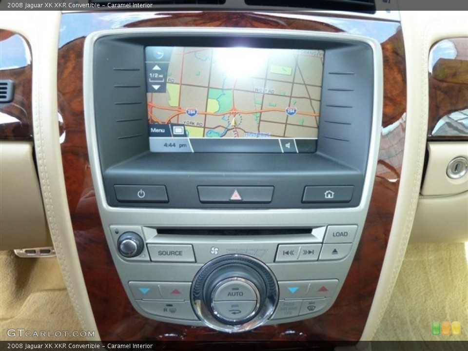 Caramel Interior Navigation for the 2008 Jaguar XK XKR Convertible #52970899