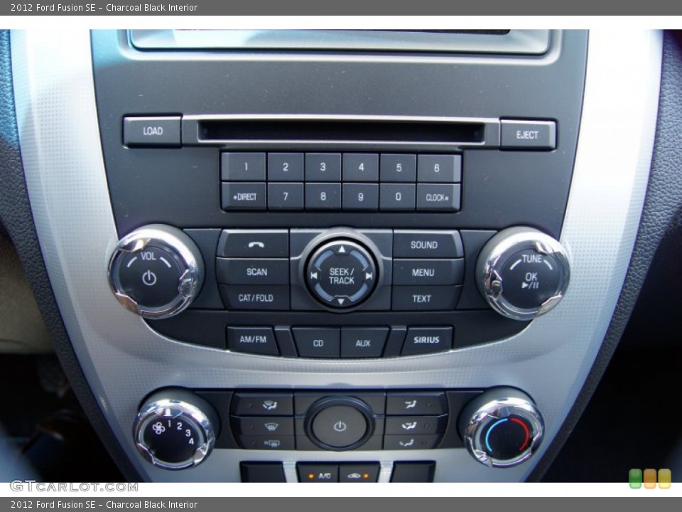 Charcoal Black Interior Audio System for the 2012 Ford Fusion SE #52972495
