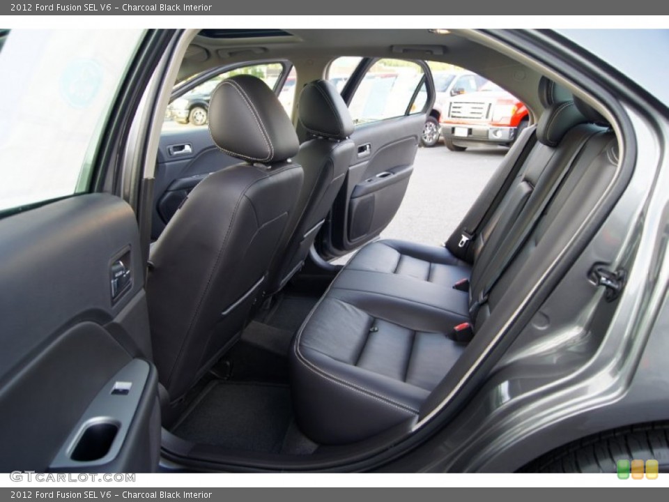 Charcoal Black Interior Photo for the 2012 Ford Fusion SEL V6 #52973185