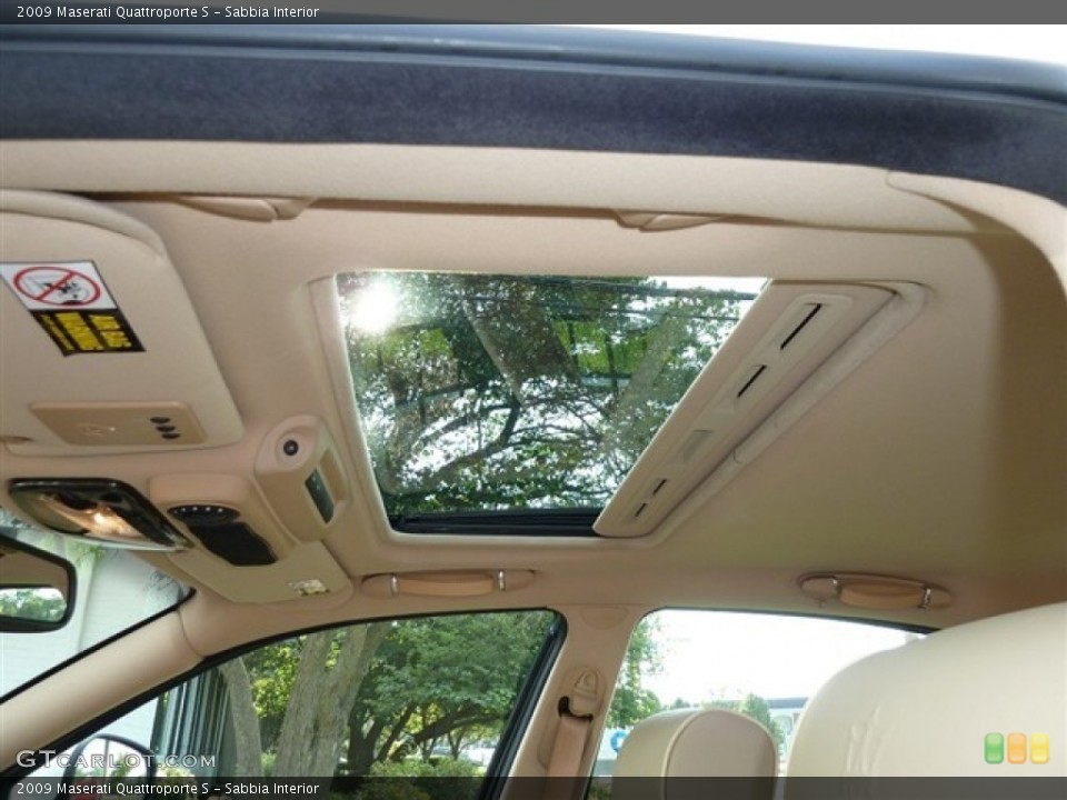 Sabbia Interior Sunroof for the 2009 Maserati Quattroporte S #52974745