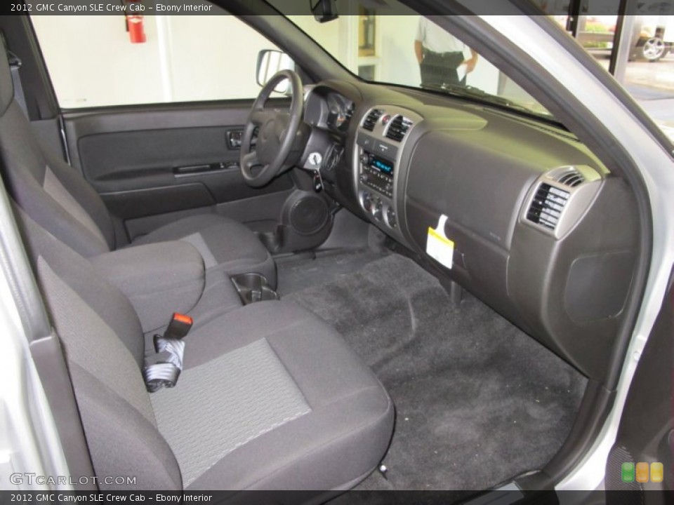 Ebony Interior Photo for the 2012 GMC Canyon SLE Crew Cab #52975240