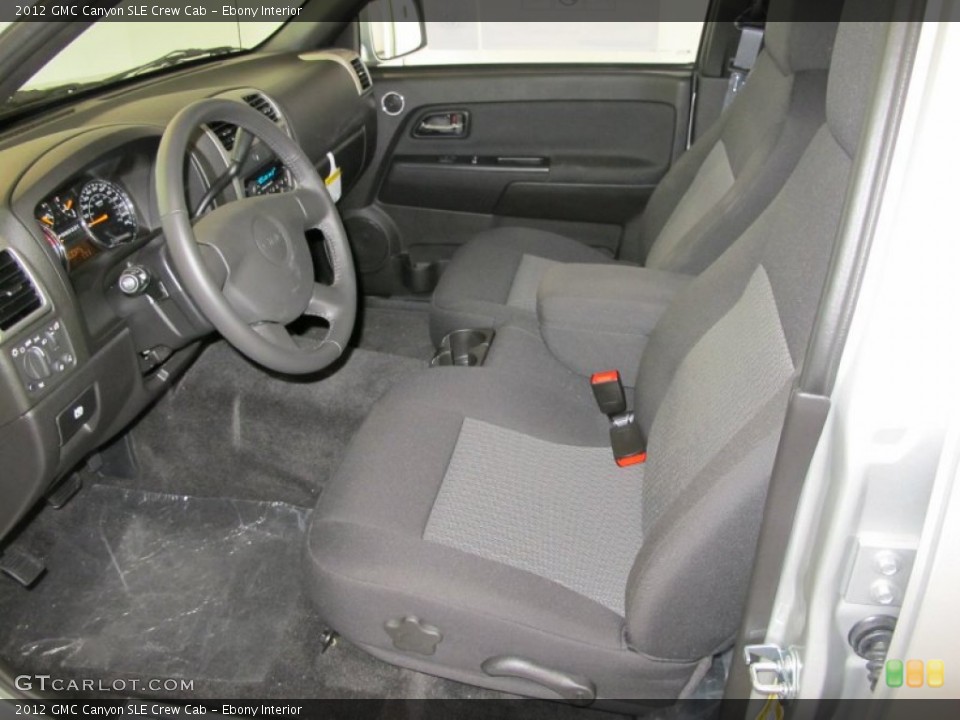 Ebony Interior Photo for the 2012 GMC Canyon SLE Crew Cab #52975294