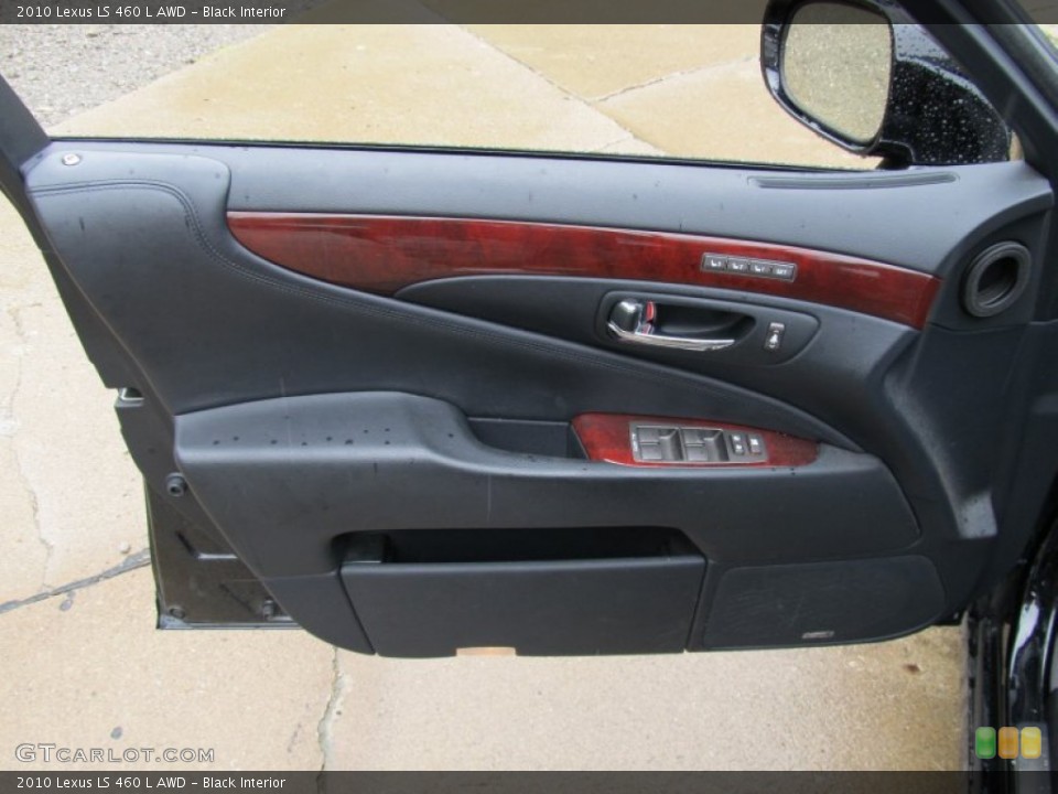 Black Interior Door Panel for the 2010 Lexus LS 460 L AWD #52975645