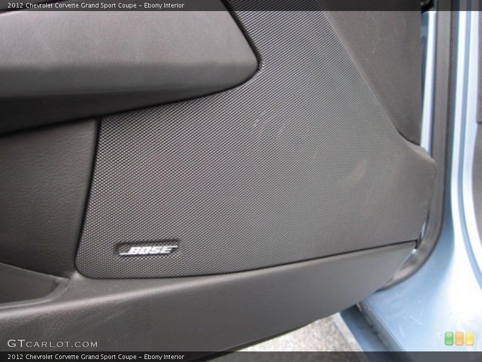 Ebony Interior Audio System for the 2012 Chevrolet Corvette Grand Sport Coupe #52975984