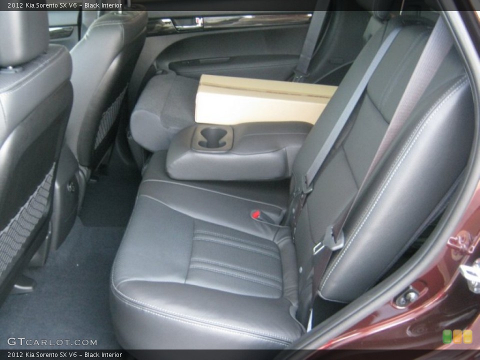 Black Interior Photo for the 2012 Kia Sorento SX V6 #52977571