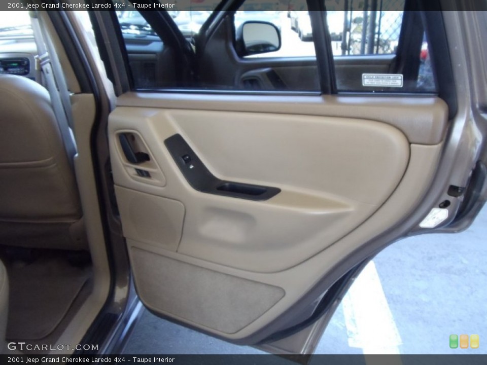 Taupe Interior Door Panel for the 2001 Jeep Grand Cherokee Laredo 4x4 #52985071