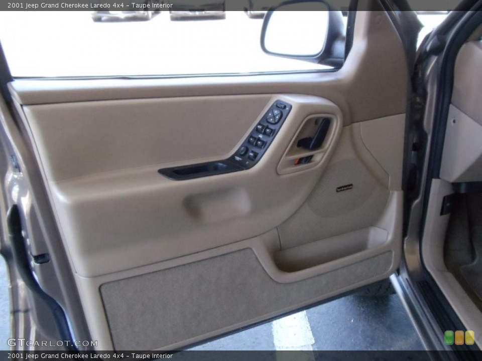 Taupe Interior Door Panel for the 2001 Jeep Grand Cherokee Laredo 4x4 #52985167
